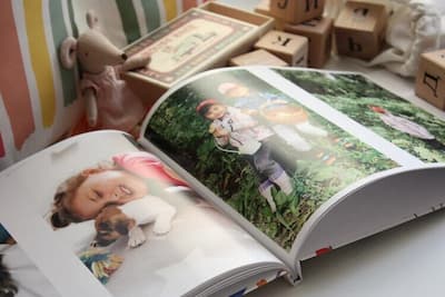 Книга с детскими фото