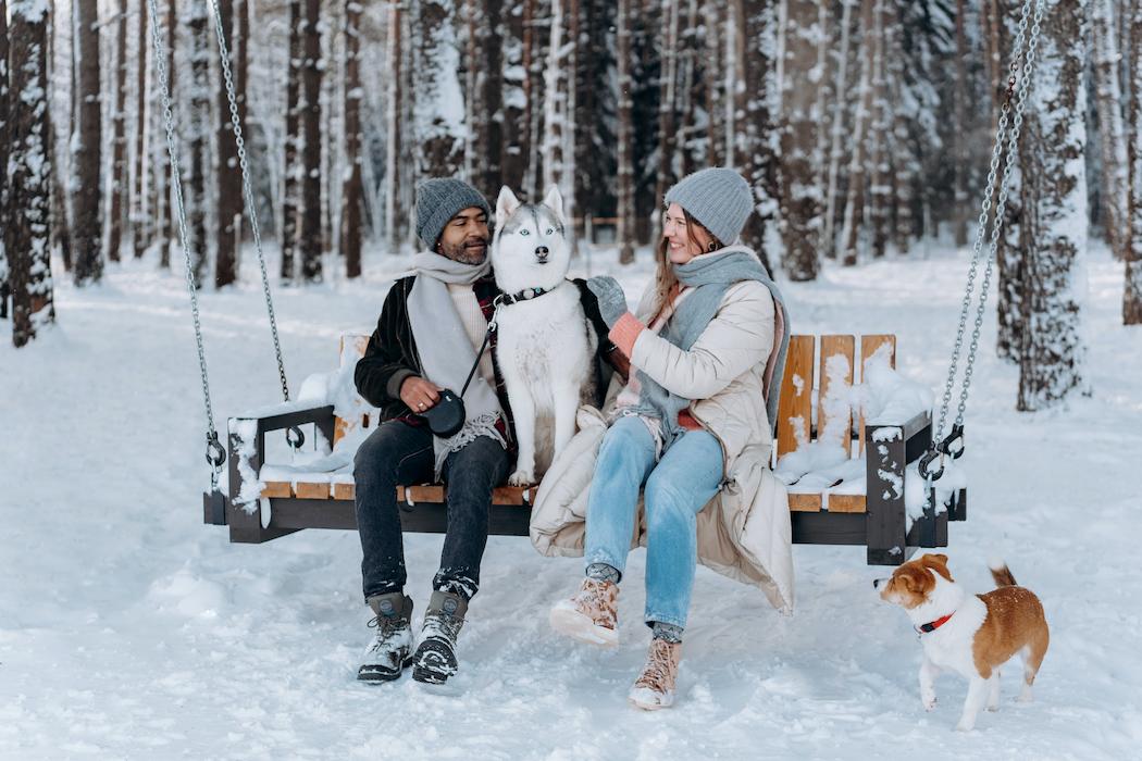 Идеи для новогодней семейной фотосессии на улице / Съёмка для начинающих / Уроки фотографии